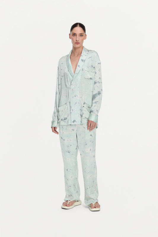GILBERT TROUSERS ( MINT GREY )