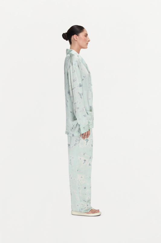 GILBERT TROUSERS ( MINT GREY )