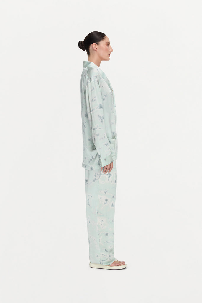 GILBERT TROUSERS ( MINT GREY )
