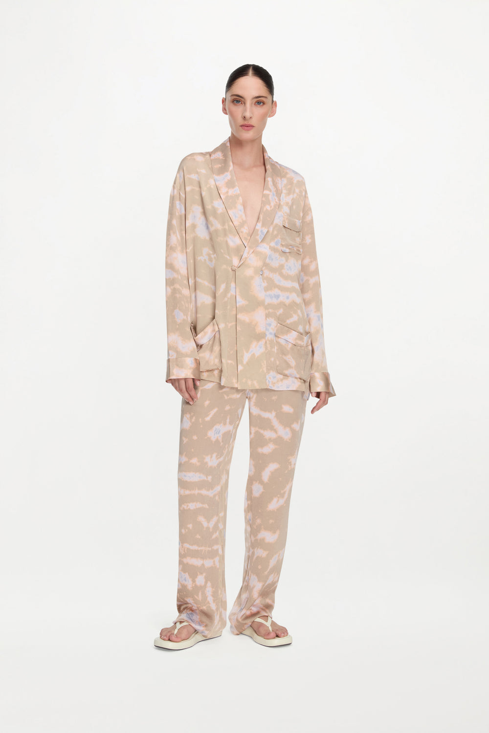 GILBERT TROUSERS ( NUDE LAVENDER )