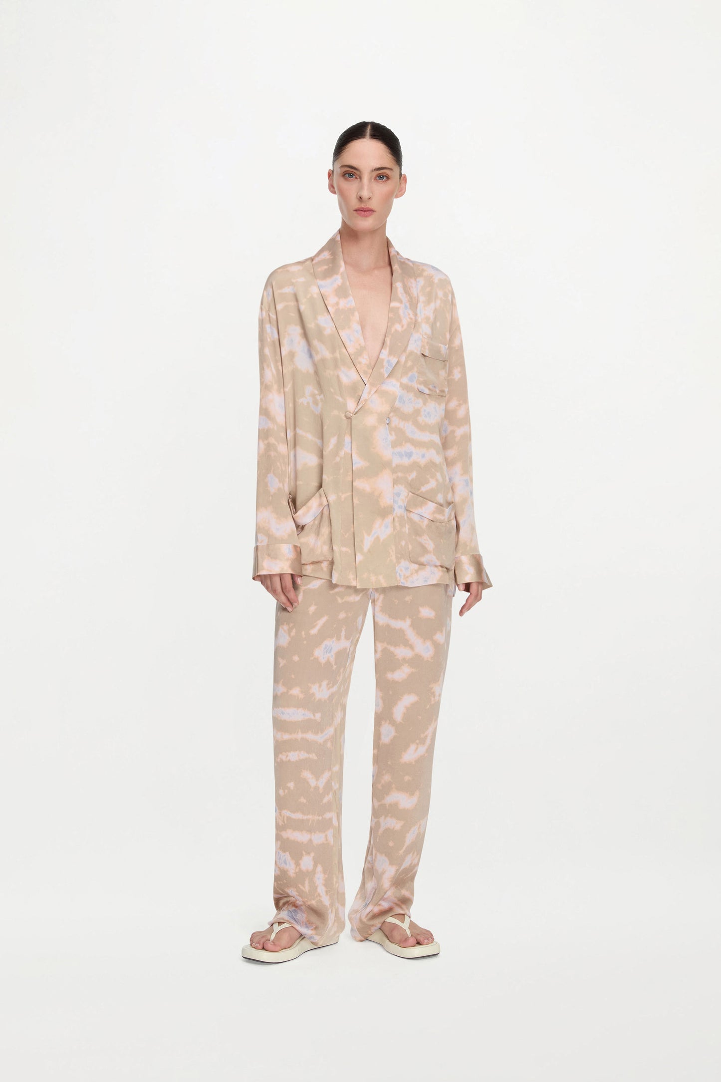 GILBERT TROUSERS ( NUDE LAVENDER )