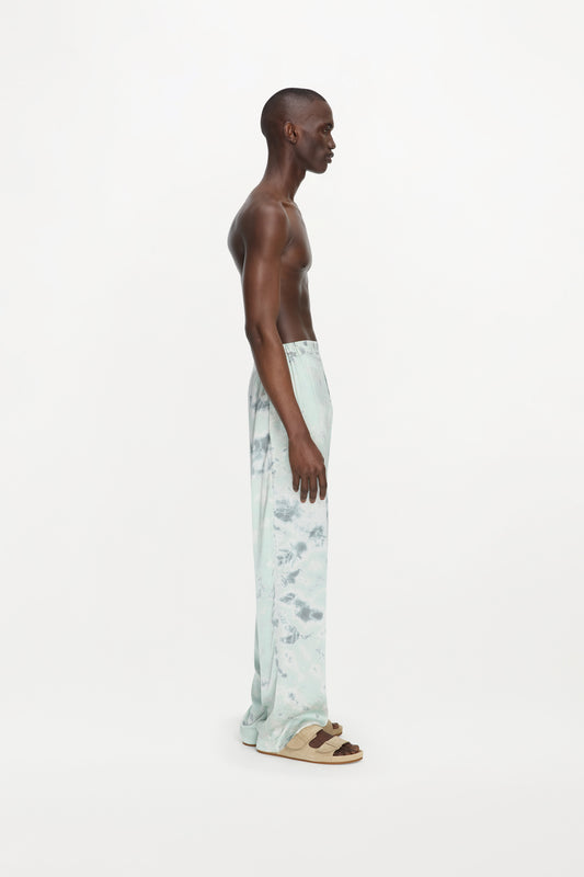GILBERT TROUSERS ( MINT GREY )