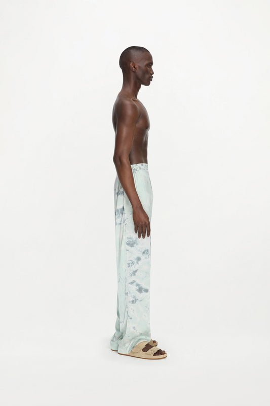 GILBERT TROUSERS ( MINT GREY )