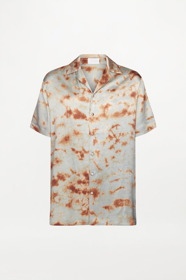 OTTO SHIRT ( MARBLE BRONZE BLUE )