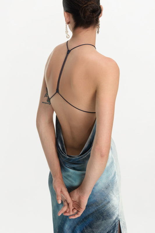 ANAIS DRESS ( CELESTIAL TIDES )