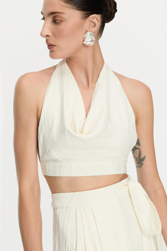 AYLA TOP ( WHITE CLAY )