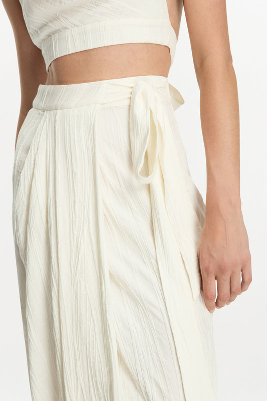 AYLA SKIRT ( WHITE CLAY )