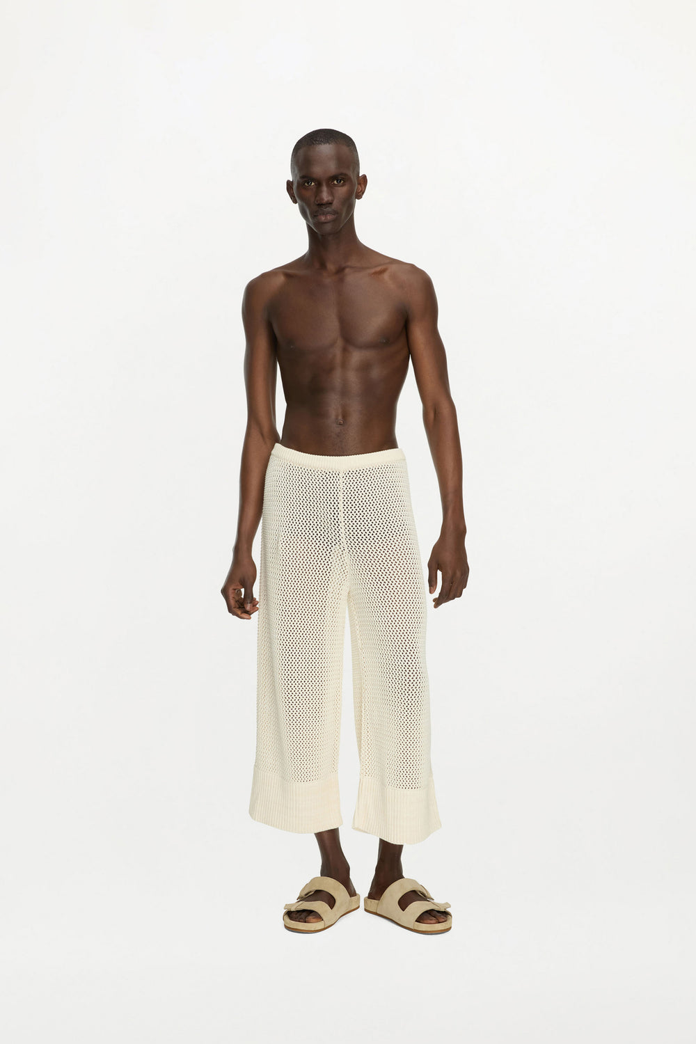 EZRA TROUSERS ( STONE )