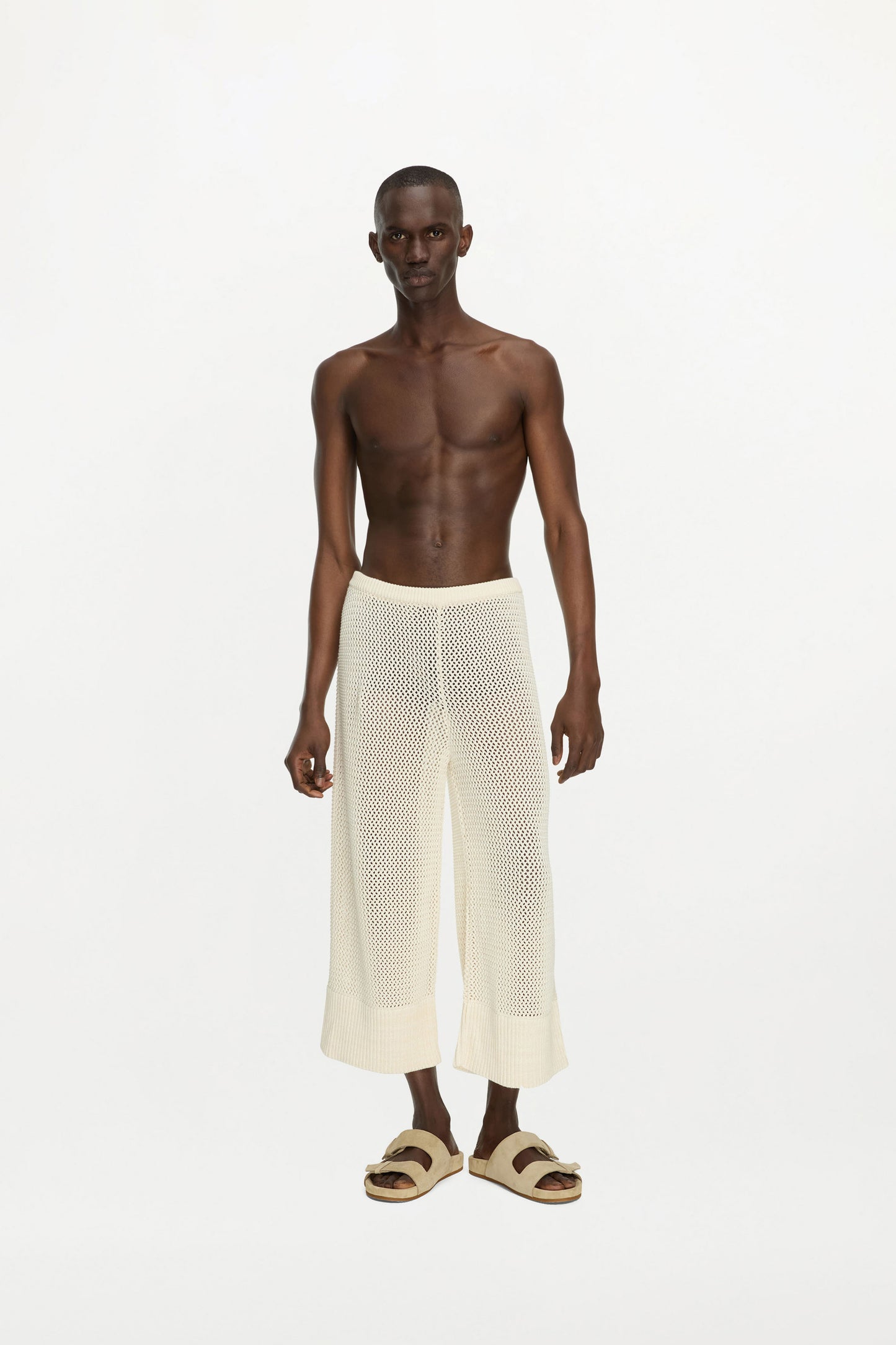 EZRA TROUSERS ( STONE )