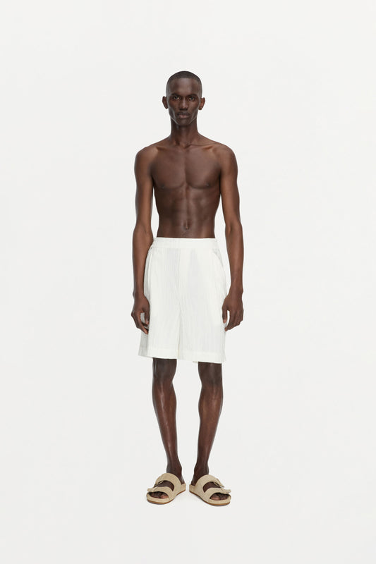 LAZARUS SHORTS ( WHITE CLAY )