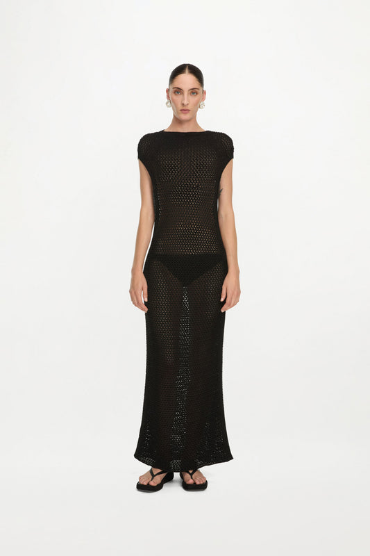 LYRA DRESS ( OBSIDIAN )