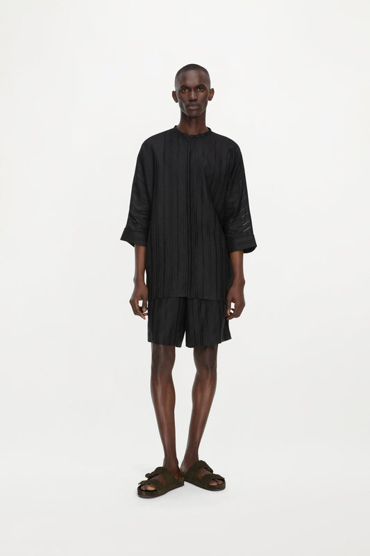 MARIUS SHORTS ( BLACK )