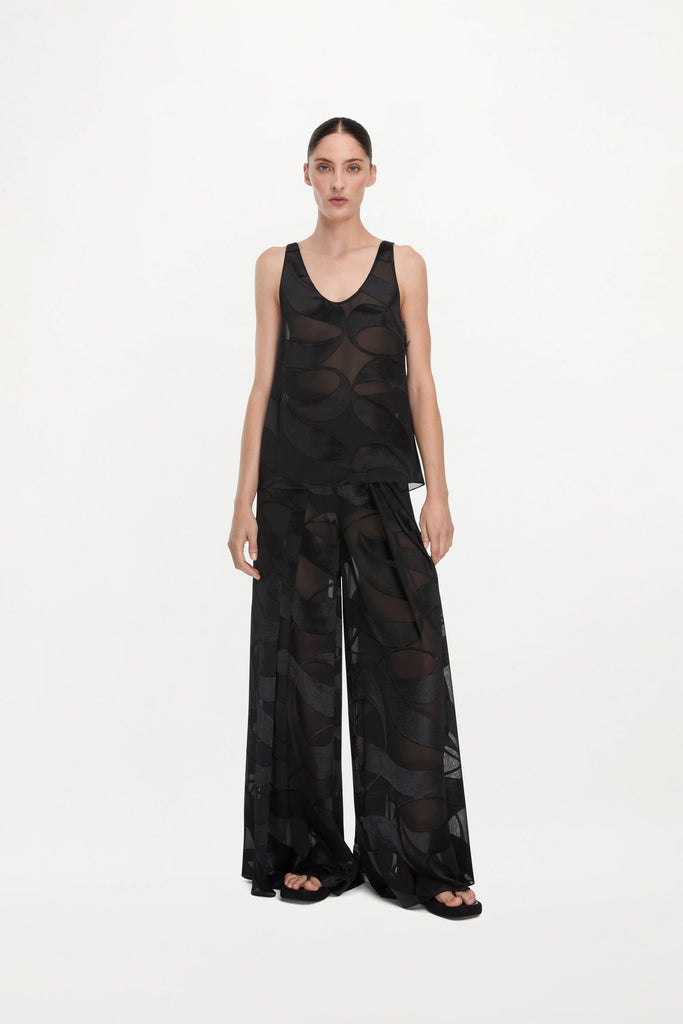 CYBELLE TROUSERS ( OBSIDIAN OPAL )
