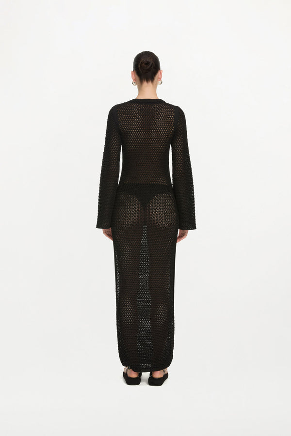 ORA DRESS ( OBSIDIAN )