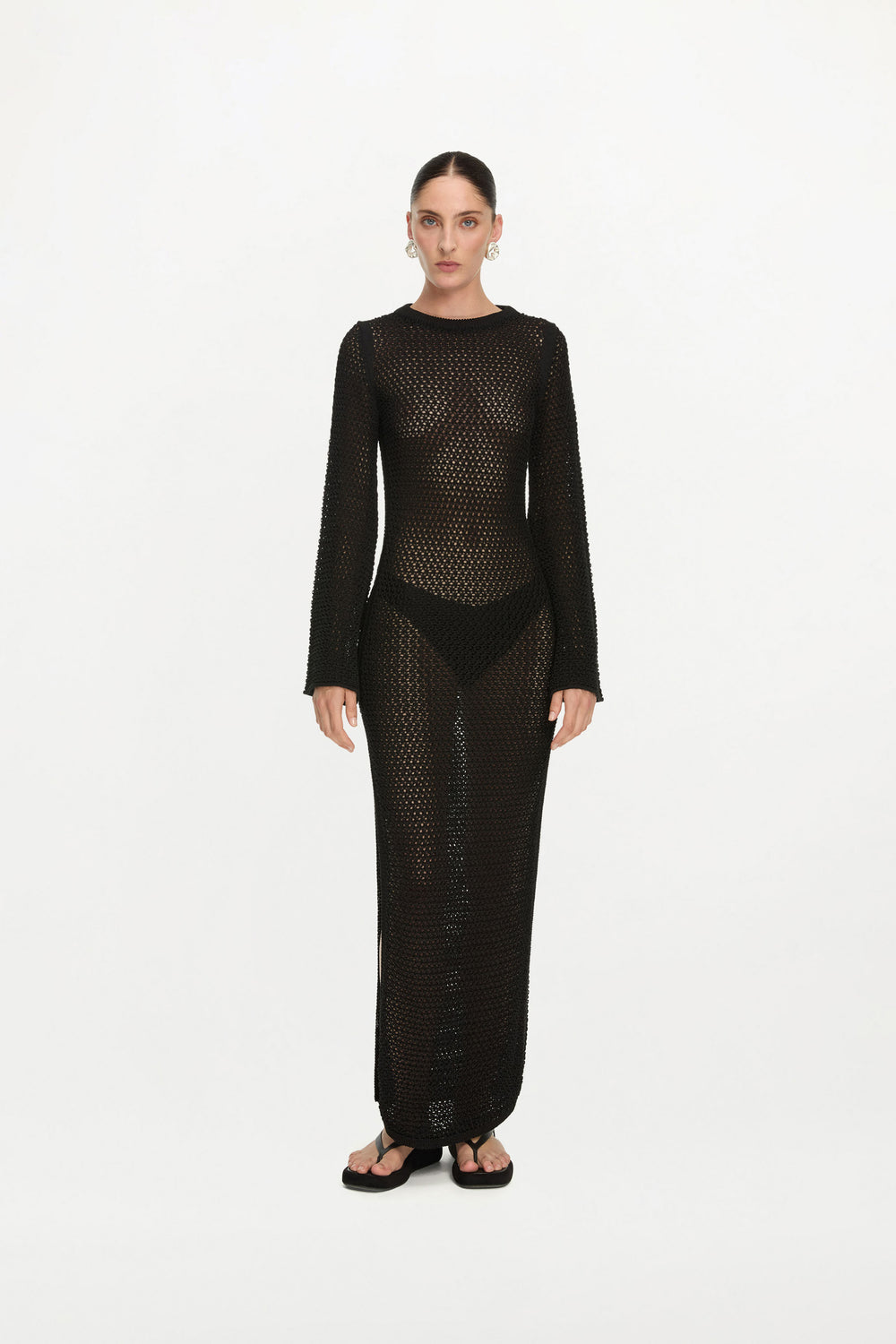 ORA DRESS ( OBSIDIAN )