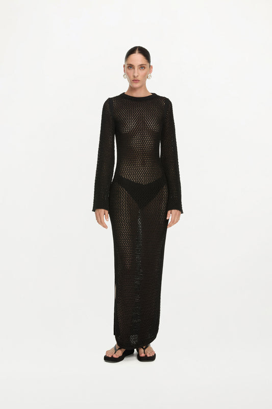 ORA DRESS ( OBSIDIAN )