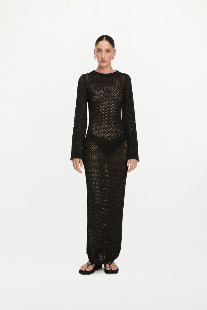 ORA DRESS ( OBSIDIAN )