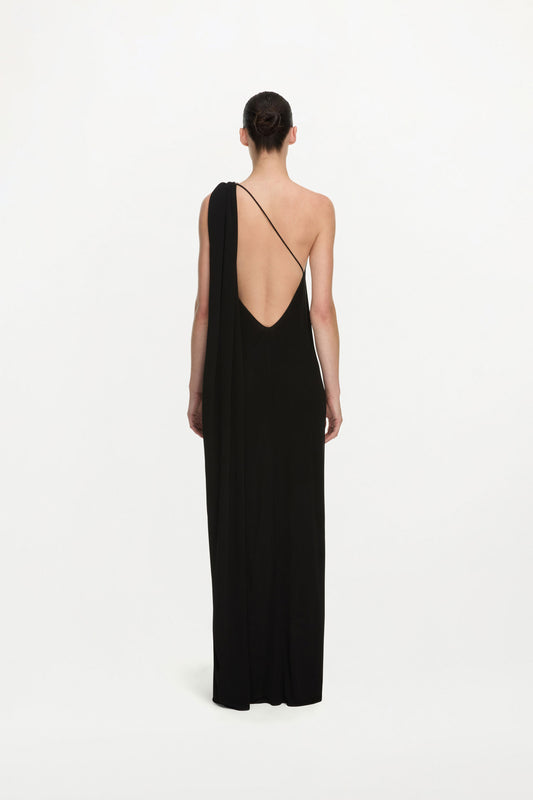 RANIA DRESS ( BLACK W/ BONE )