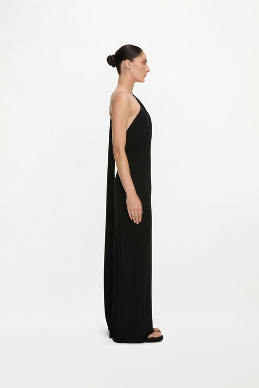RANIA DRESS ( BLACK W/ BONE )