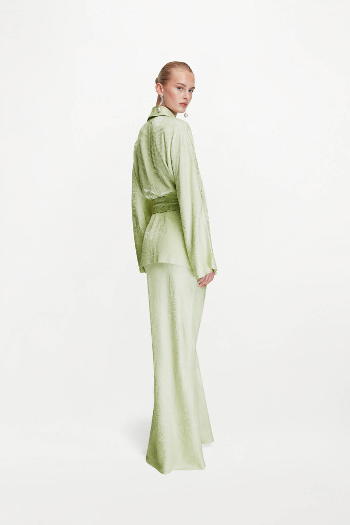 ASTRA SKIRT ( GLASS JADE )
