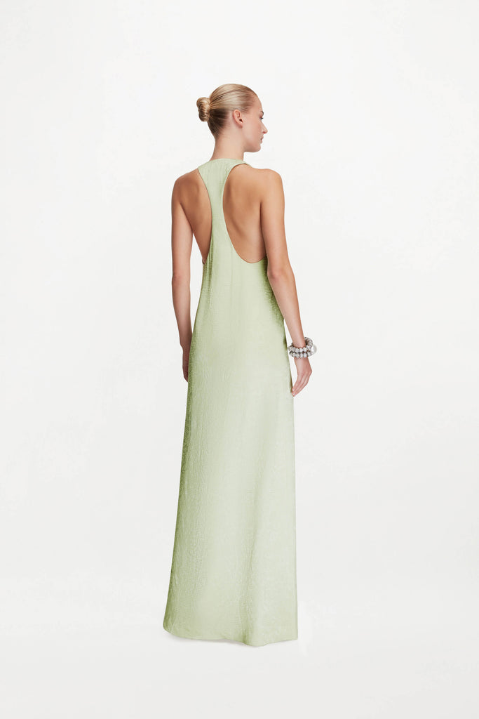 HESPERA DRESS ( GLASS JADE )