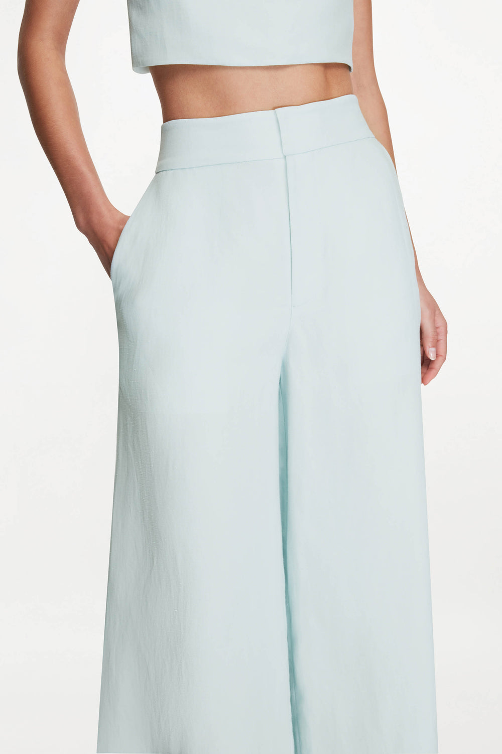 AVRA TROUSER ( GLASS )