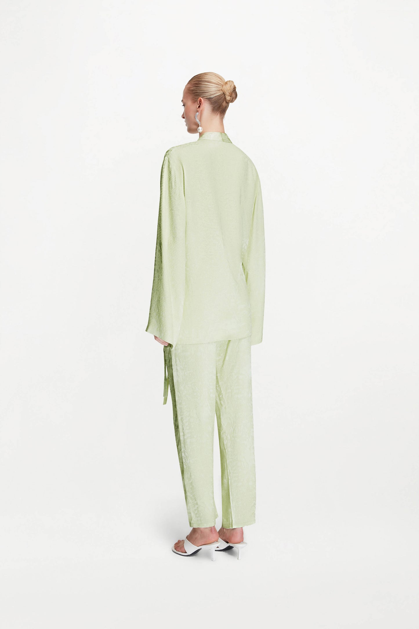 TAO TROUSER ( GLASS JADE )