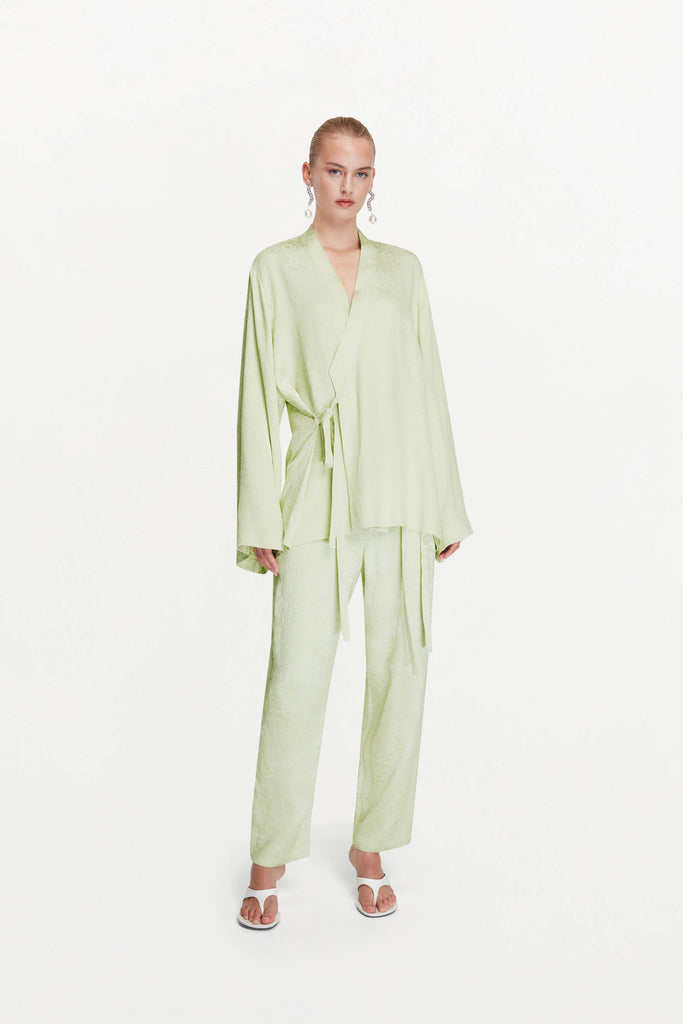 TAO TROUSER ( GLASS JADE )