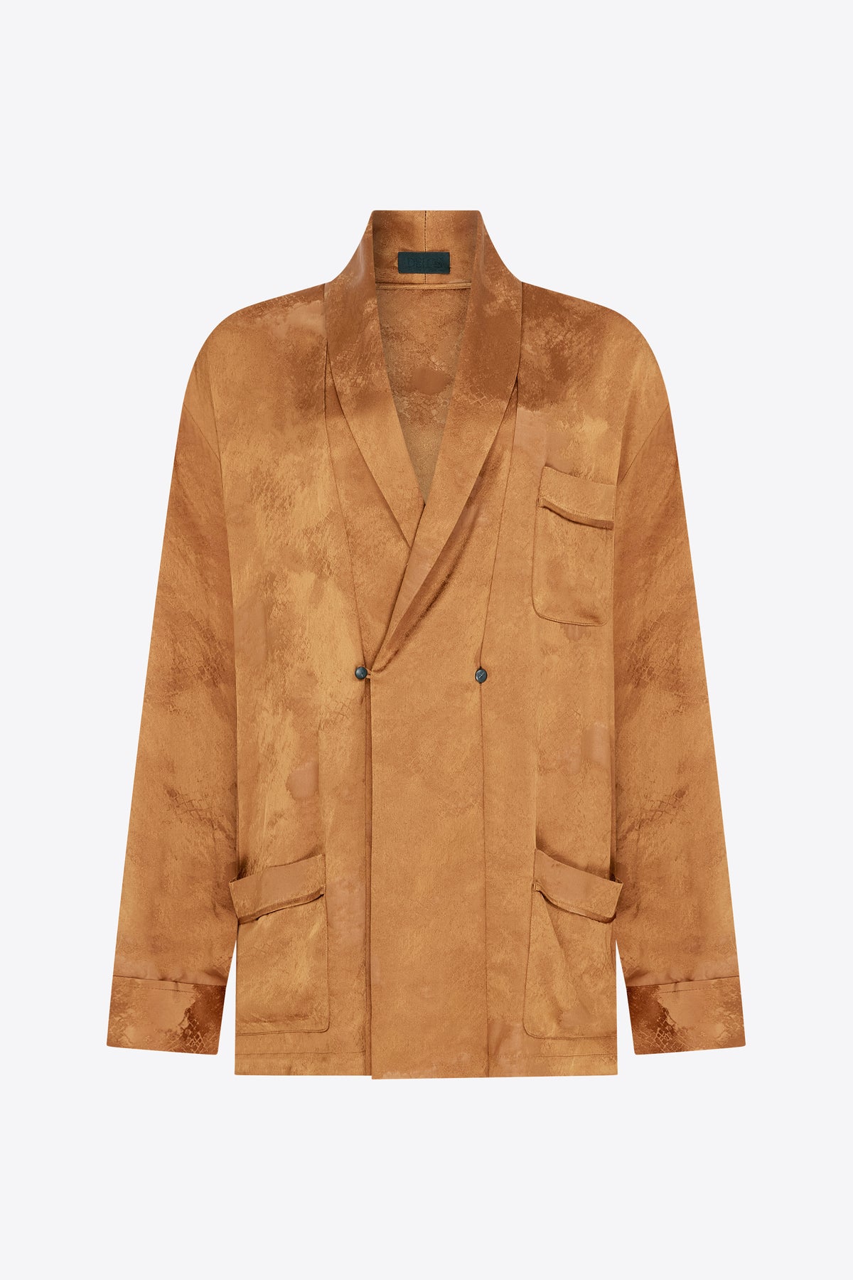 Gilbert Jacket Patina Jacquard - Tobacco Dunes