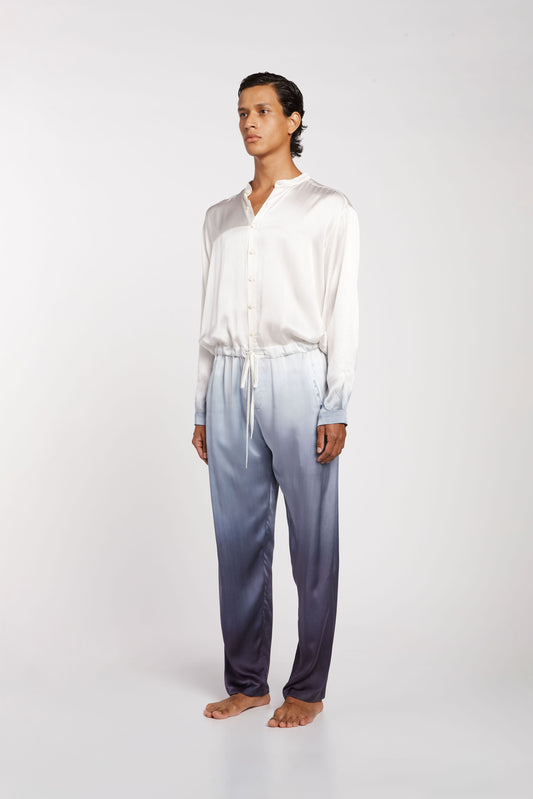 Maximus Silk Jumpsuit With Ombre Dye