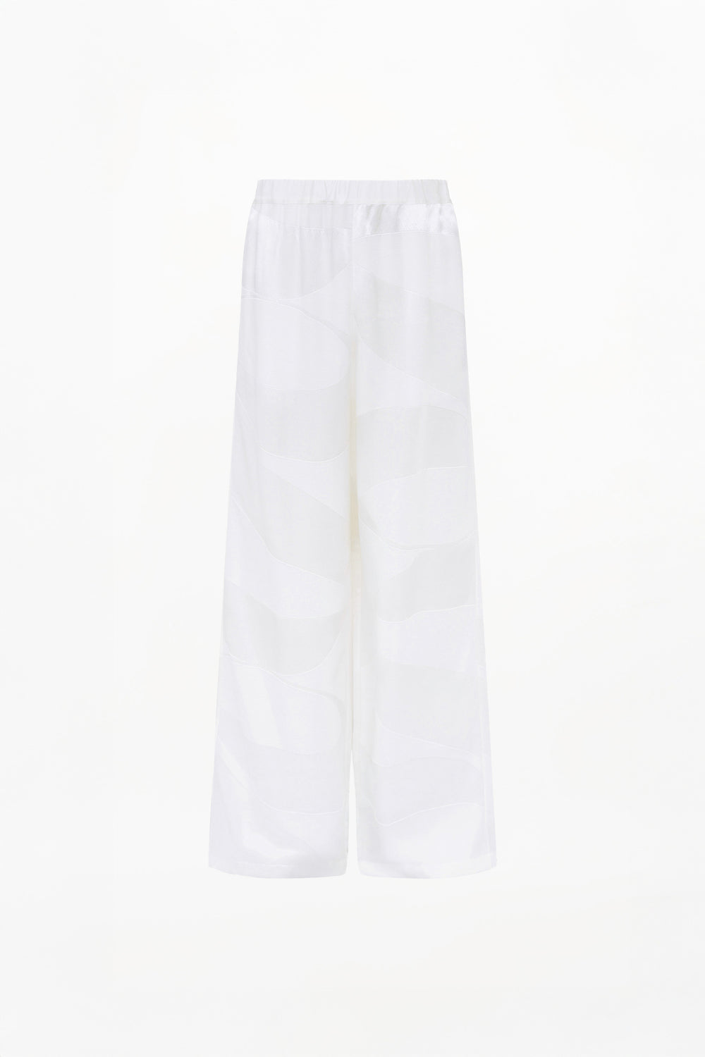 CLEMENT TROUSERS ( IVORY MONOGRAM )