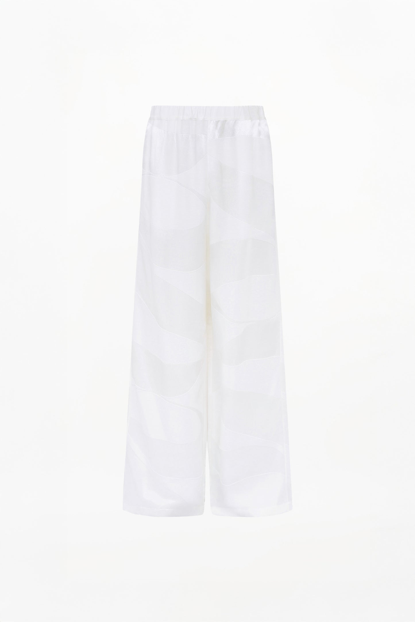 CLEMENT TROUSERS ( IVORY MONOGRAM )