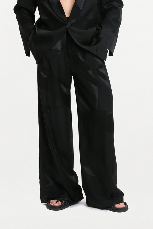 CLEMENT TROUSERS ( BLACK MONOGRAM )