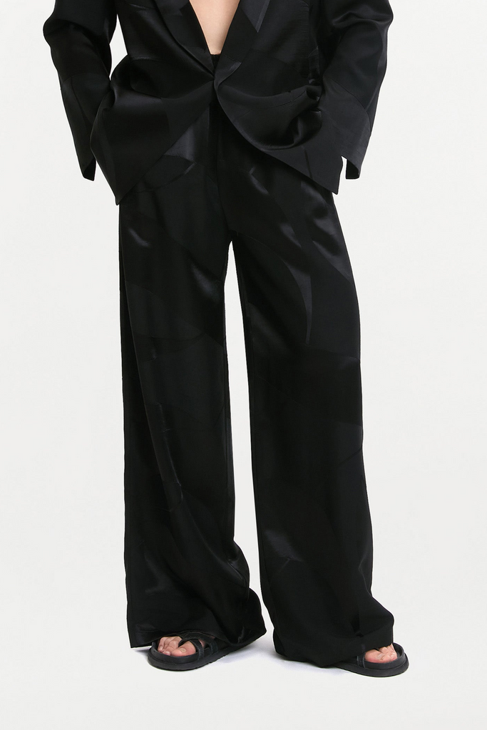 CLEMENT TROUSERS ( BLACK MONOGRAM )