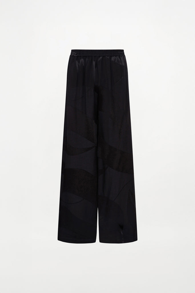 CLEMENT TROUSERS ( BLACK MONOGRAM )