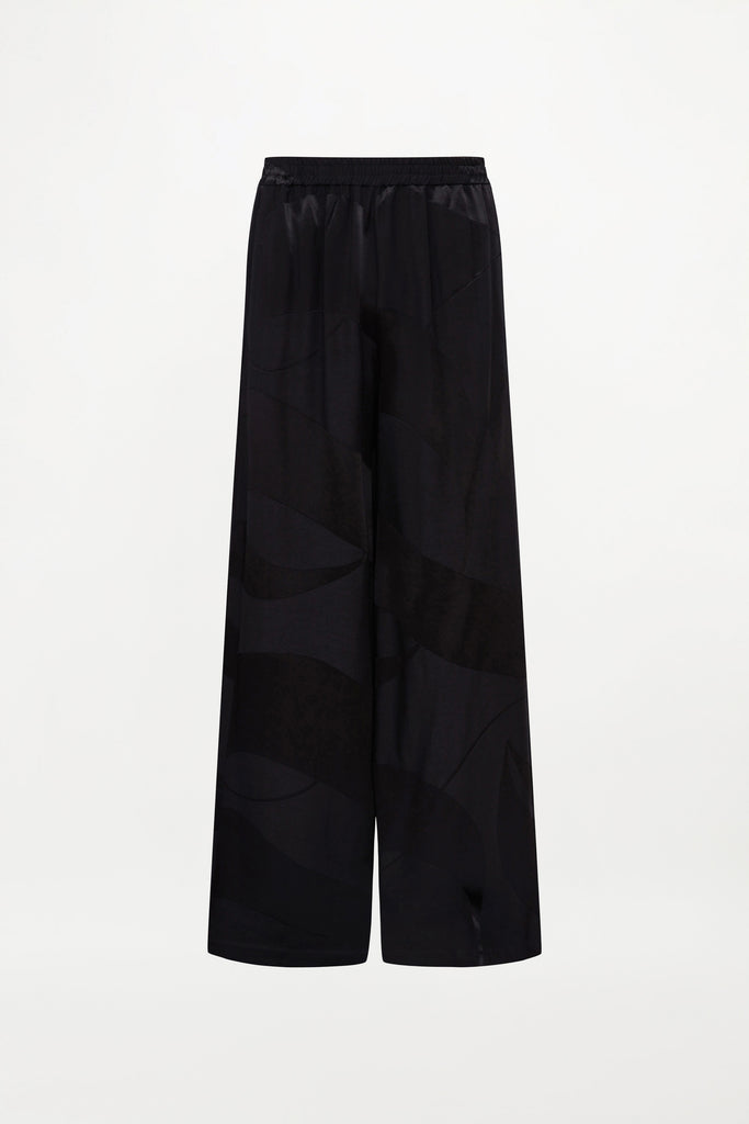 CLEMENT TROUSERS ( BLACK MONOGRAM)