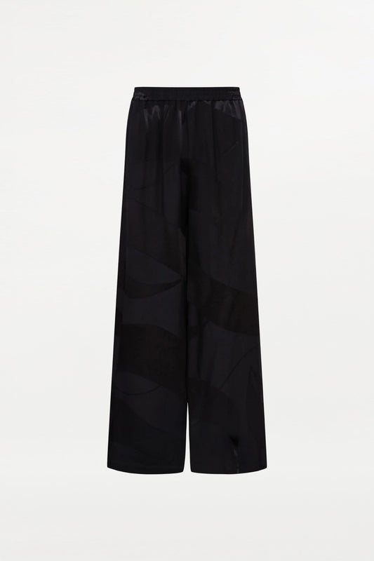 CLEMENT TROUSERS ( BLACK MONOGRAM)