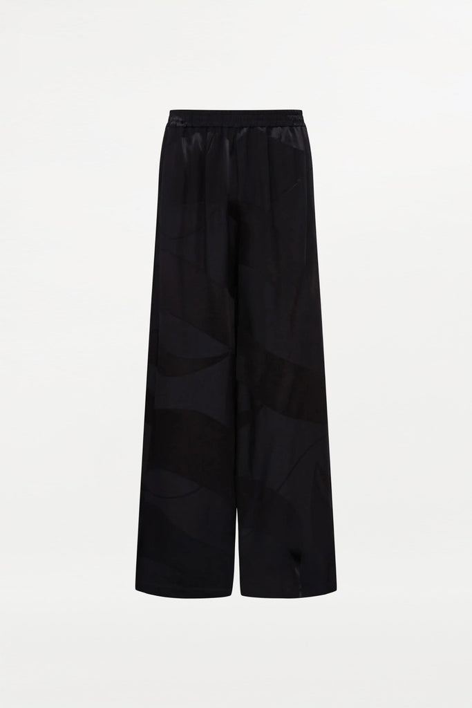 CLEMENT TROUSERS ( BLACK MONOGRAM)
