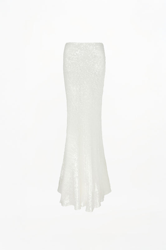 AGNES SKIRT ( IVORY SEQUINS )