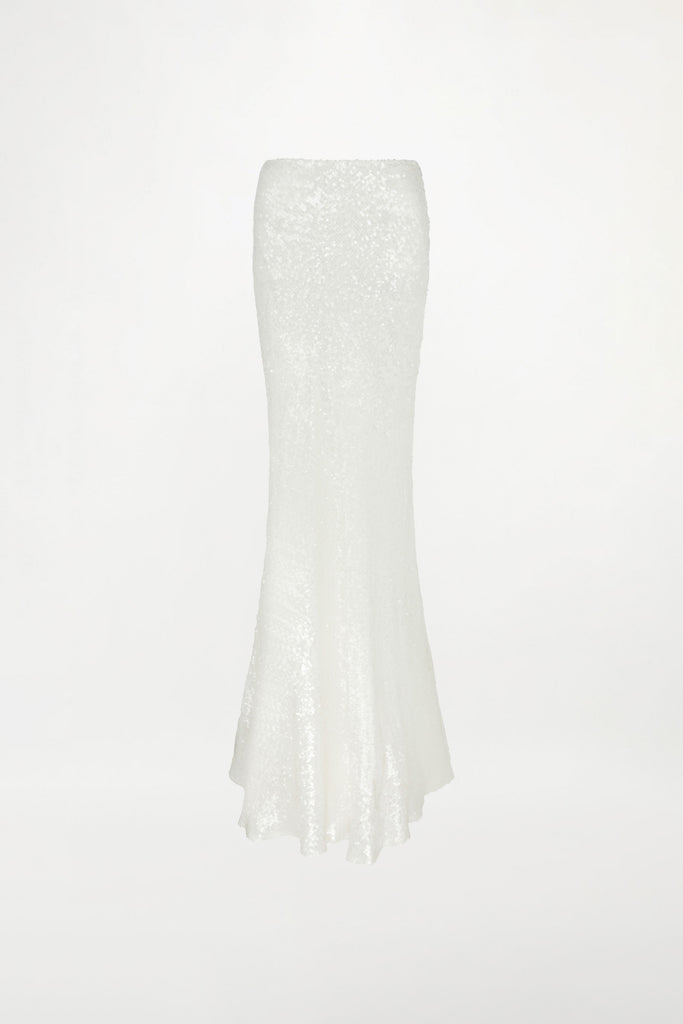 Agnes Skirt ( Ivory Sequin )