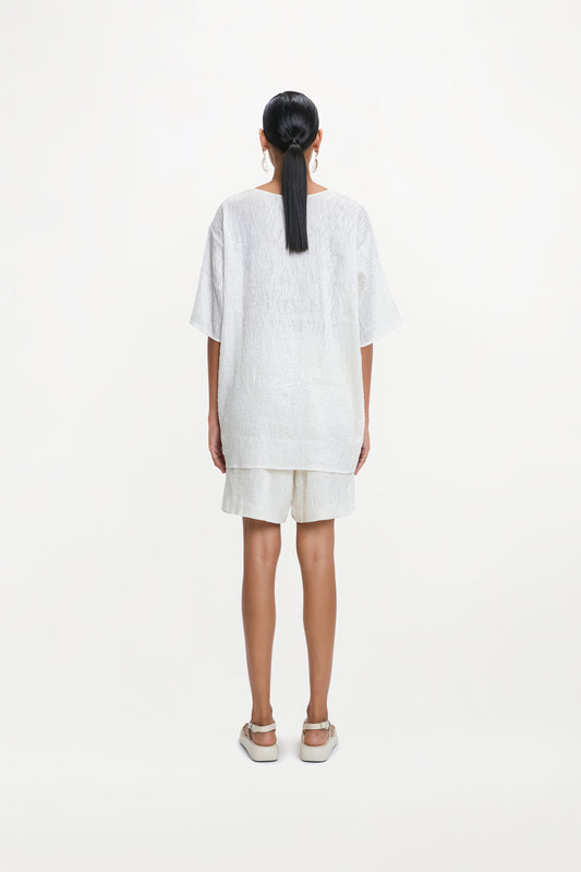 AURELIUS SHORTS ( WHITE )