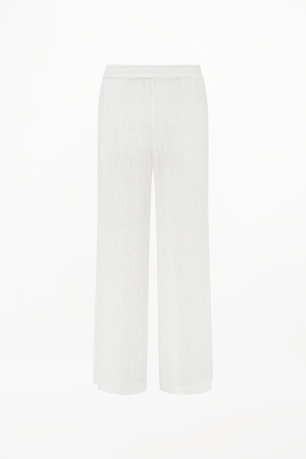 CLEMENT TROUSERS ( IVORY SILK )