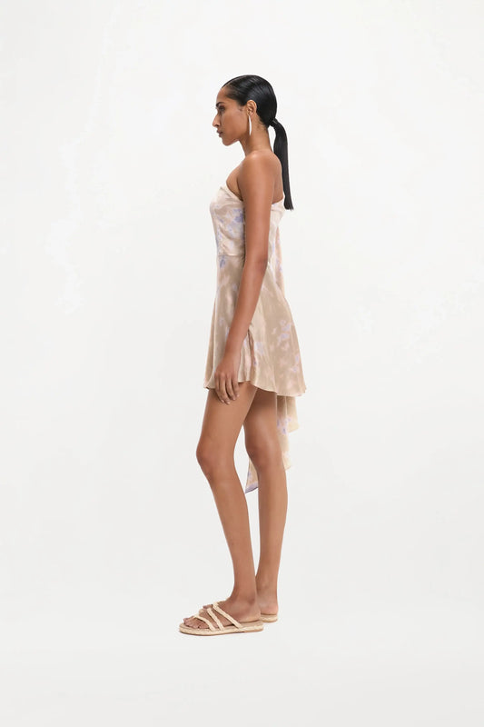 ELLA DRESS - NUDE LAVENDER