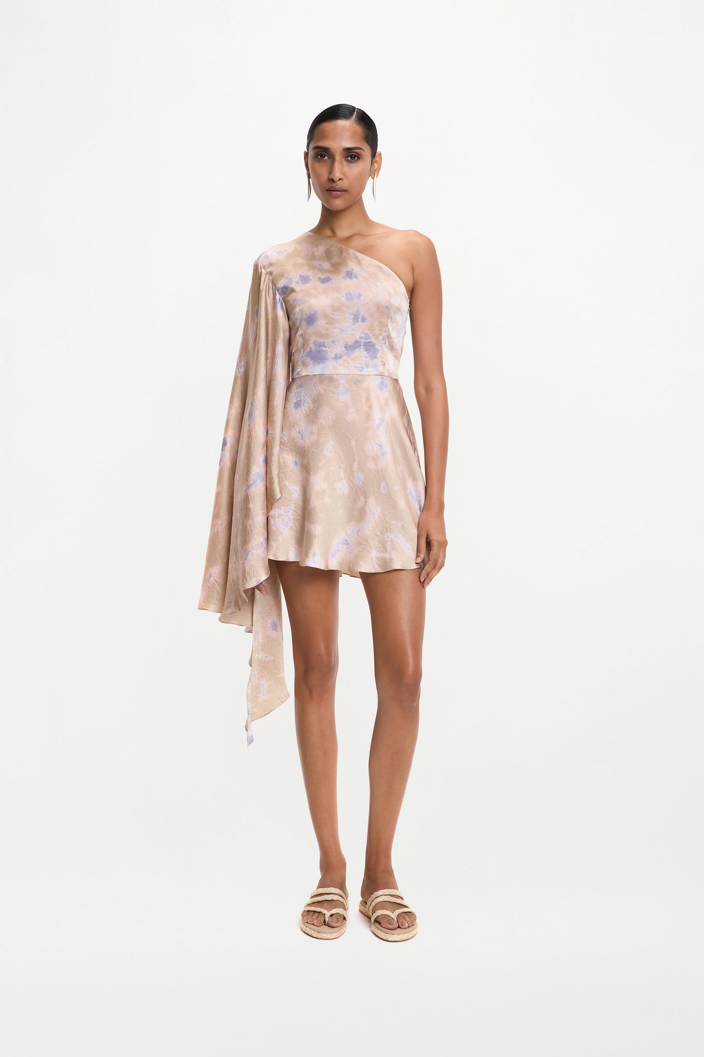 ELLA DRESS ( NUDE LAVENDER )