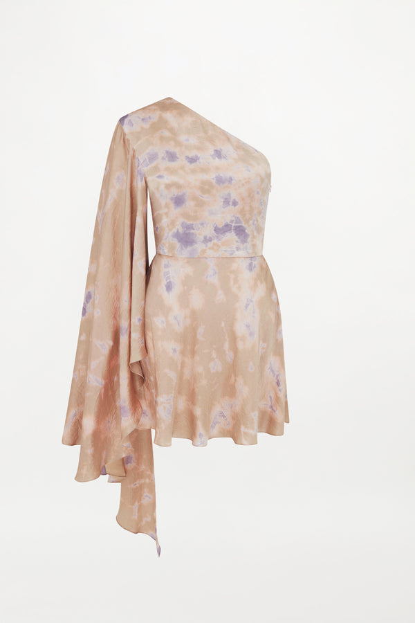 ELLA DRESS ( NUDE LAVENDER )