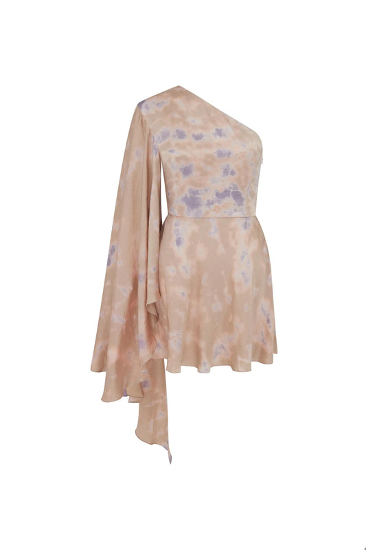 ELLA DRESS - NUDE LAVENDER