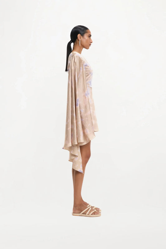 ELLA DRESS - NUDE LAVENDER