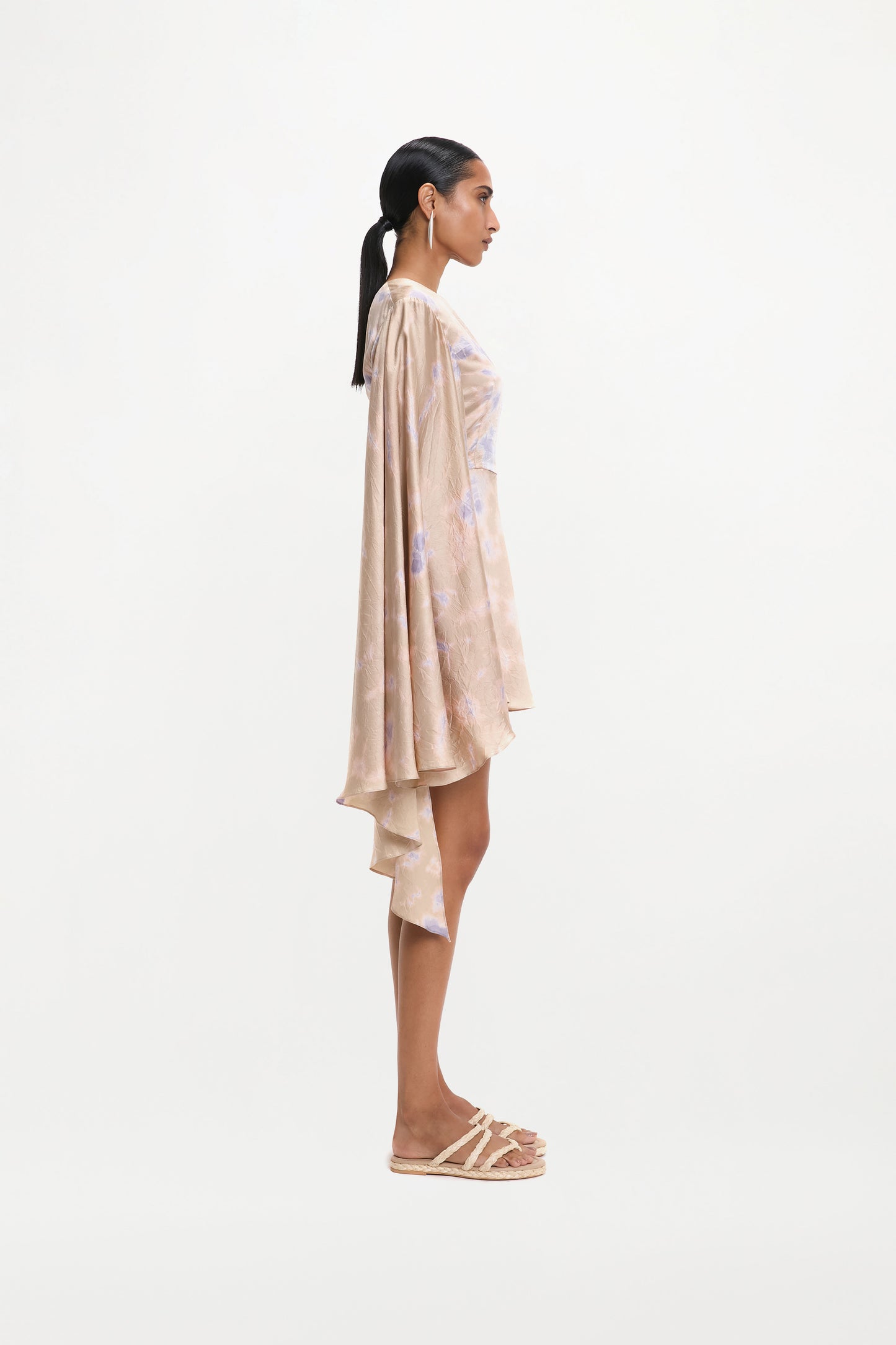 ELLA DRESS ( NUDE LAVENDER )