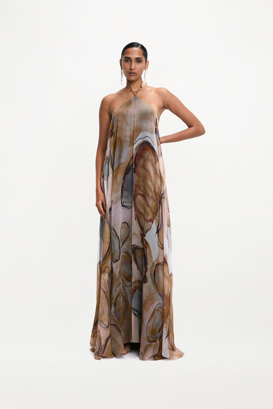 FARRAH DRESS - BRONZE SHELL