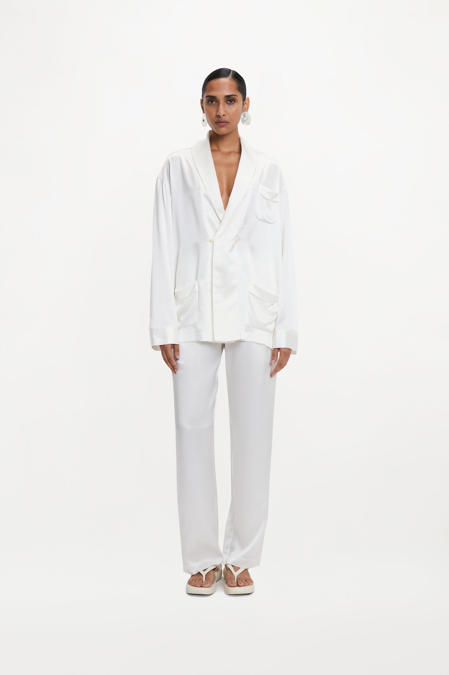 Gilbert Trousers - White